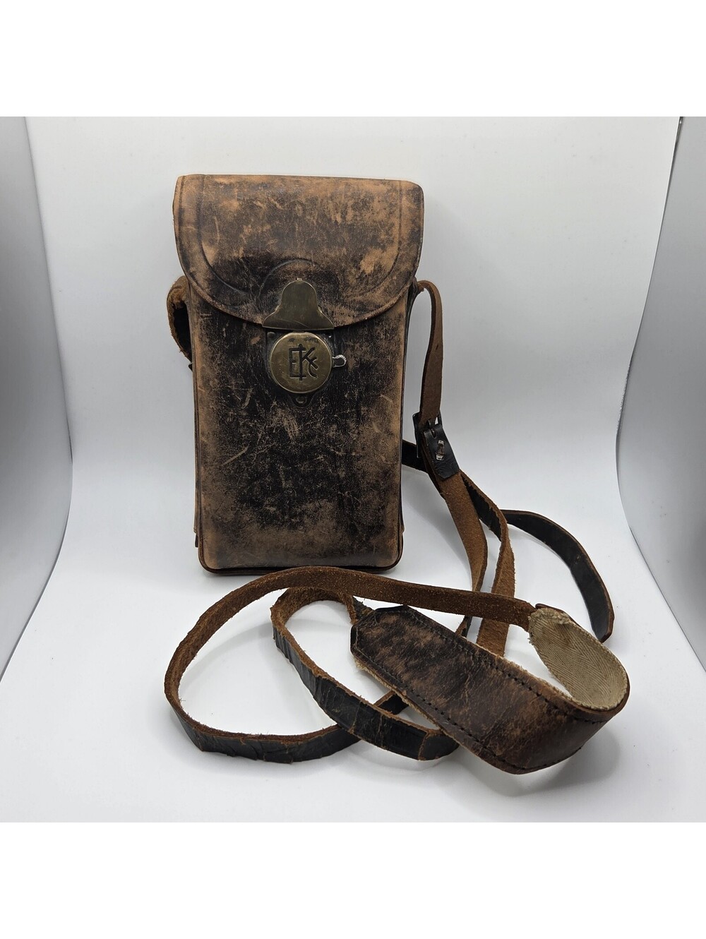 1914 No. 1 Pocket Kodak Series II Eastman Kodak Co Antique Camera Bag W/ Strap